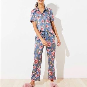 Loft floral PJ set. NWT never worn. Size M